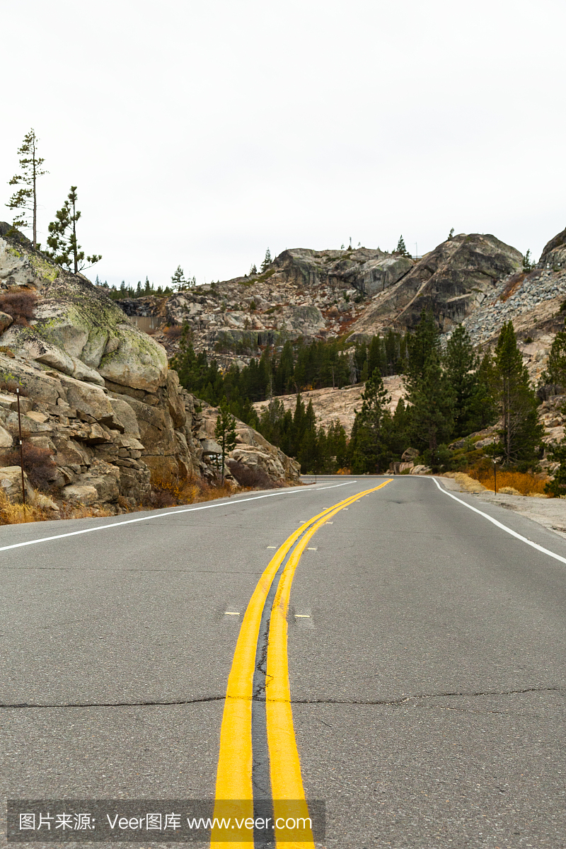 唐纳山口,下移,垂直画幅,图像