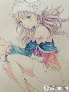 漫画美彩铅 漫画美彩铅画高清图片 元珍动漫资讯  人物彩铅画教程:美