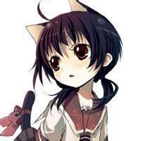 动漫猫耳萌妹子头像-9kb