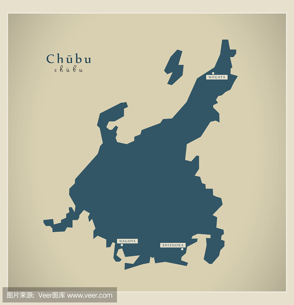 现代地图 - Chubu JP