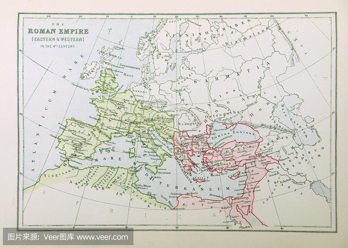 罗马帝国地图