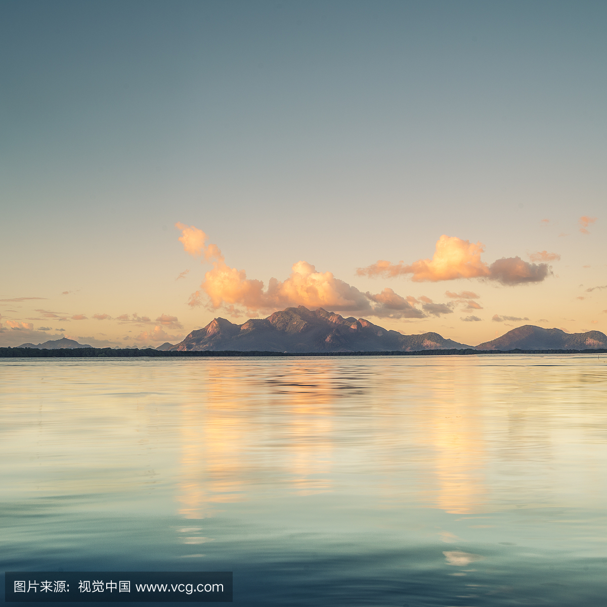 自然,风景,湖岸,云