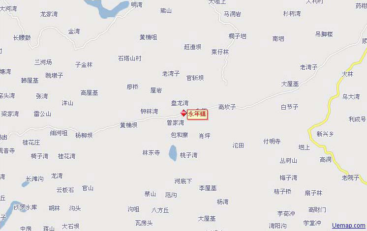 河北邯郸永年地图图片