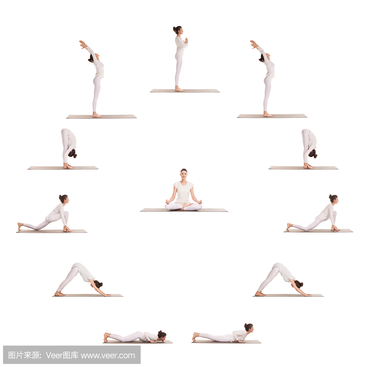 五个瑜伽姿势分类合集 帮助设置瑜伽日常练习序列 包含站坐平衡-搜狐大视野-搜狐新闻