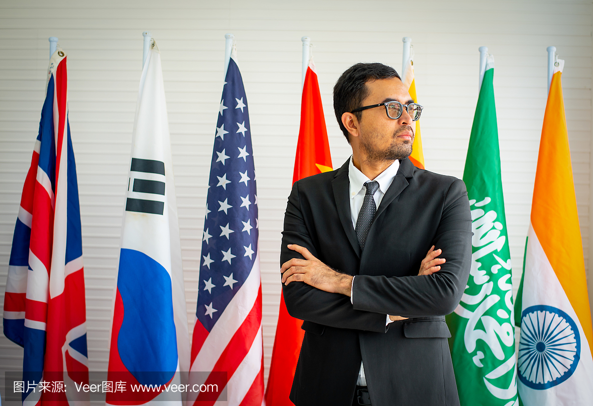 男性美,男商人,爱好者,泰国