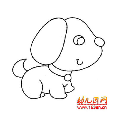 【图片】小狗的简笔画 小狗的简笔画图片大全-25kb
