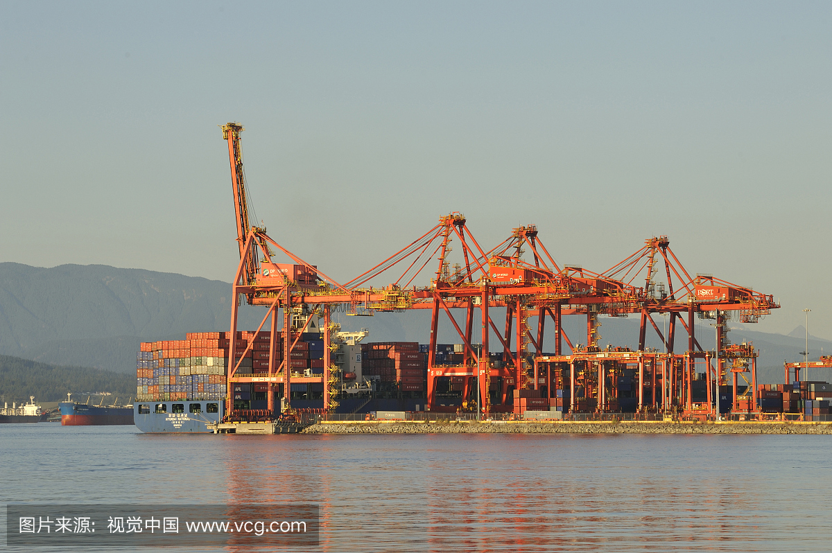 主要港口码头集装箱港口,温哥华,不列颠哥伦比