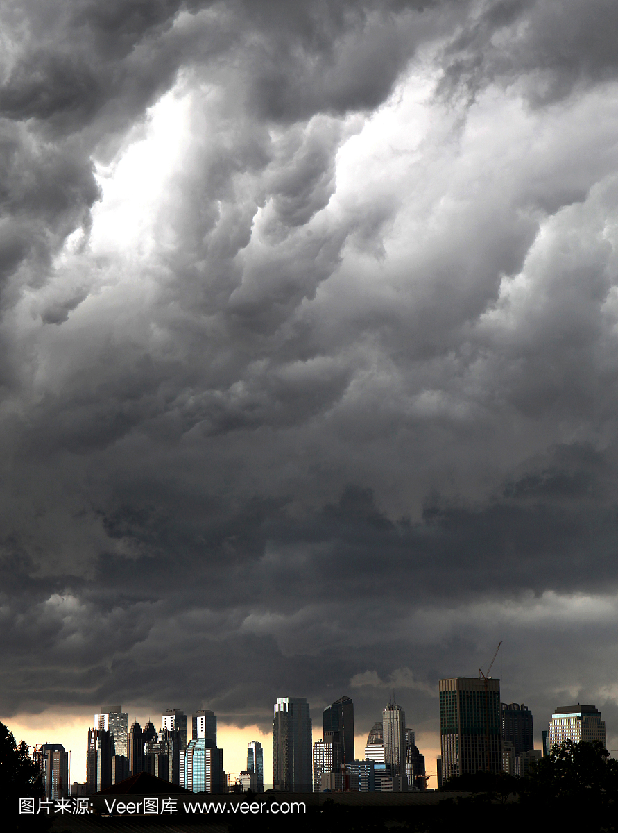 雅加达,印度尼西亚首都,亚洲大城市,垂直画幅