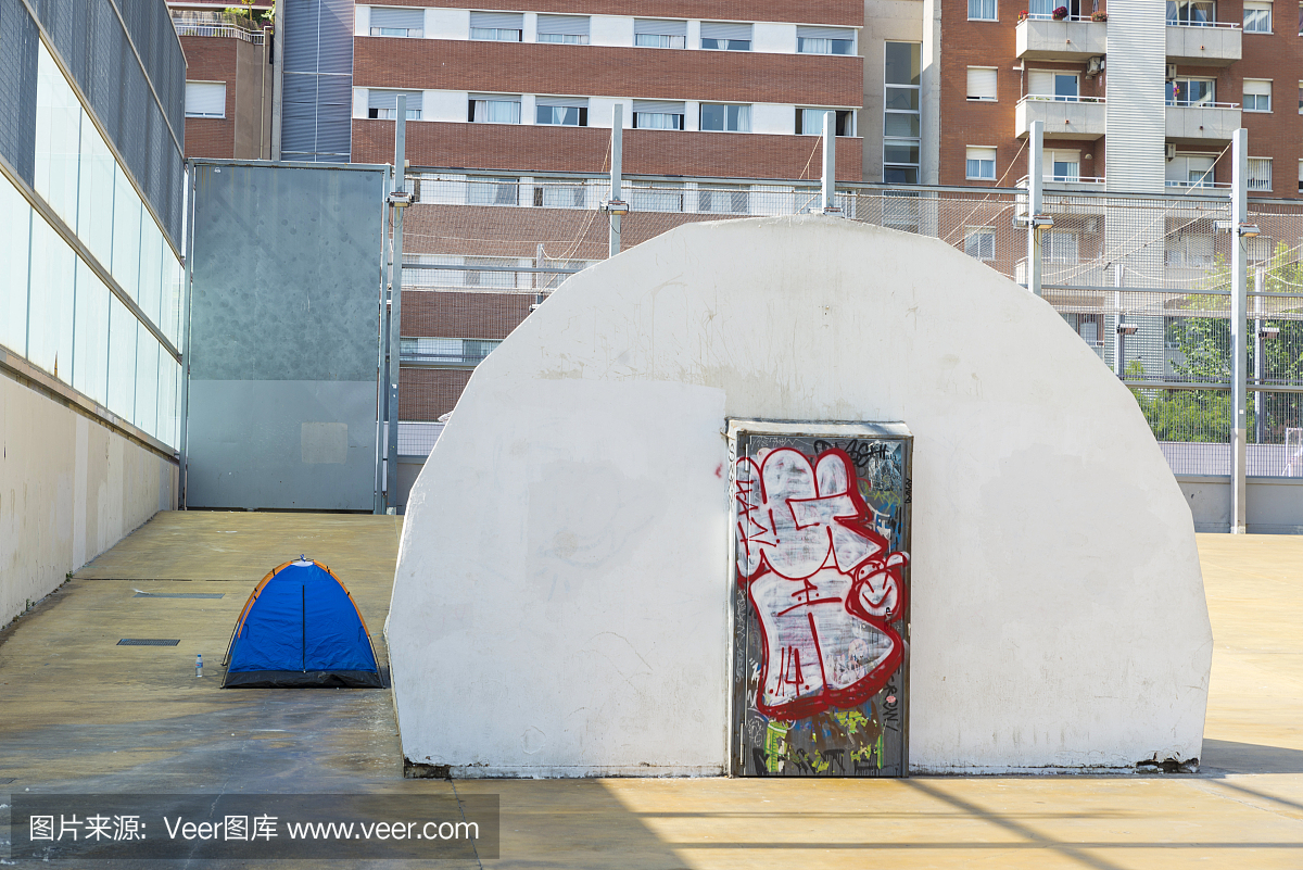 在巴塞罗那无家可归