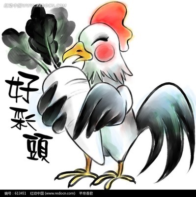 鸡年年画儿童画_鸡年年画儿童画图片大全