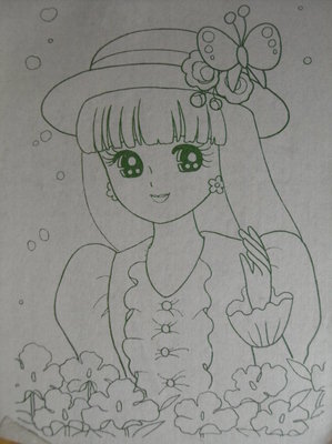 [转载]花仙子填色薄--儿时的宝贝_白雪-94kb