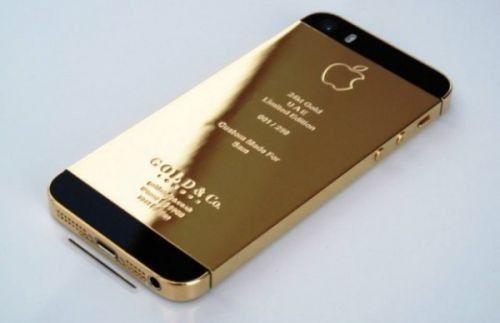 真正的土豪金 iPhone 5s黄金限量版开卖 真正的土豪金 iPhone 5s黄金限量版开卖