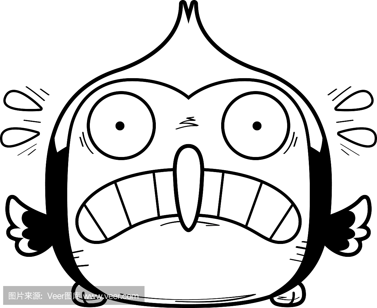 Scared Little Woodpecker