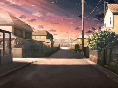 唯美日本动漫场景图片ipad壁纸-55壁纸网-156kb