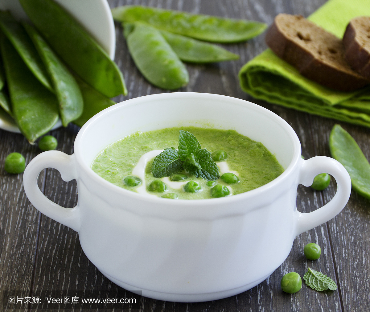 炖汤青年青豌豆。