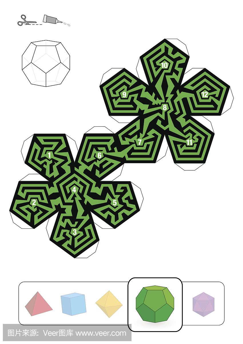 多面体,多边,棱角,多边形