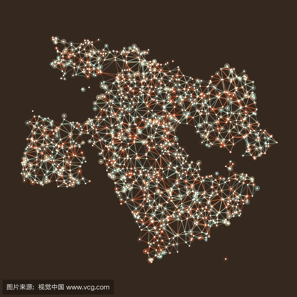中东地图网络网