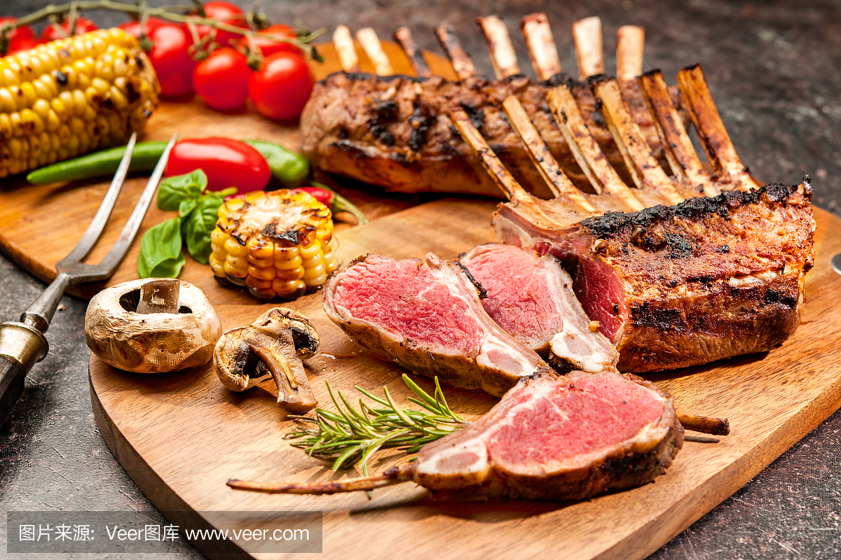 羊排,烧羊架,法式烤羊排,小羊架