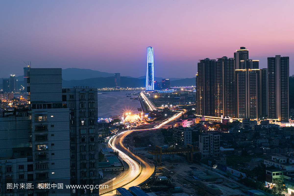 珠海,珠海市,夜晚,夜景图片