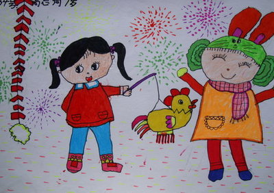 简单儿童春节画画_2017儿童春节画画大全-83kb