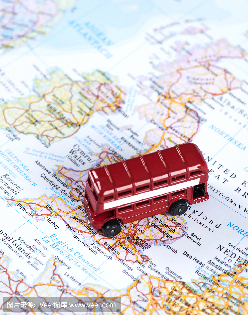 英国伦敦地图