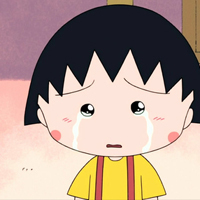 樱桃小丸子呆萌头像素材|樱桃小丸子哭头像|樱-47kb