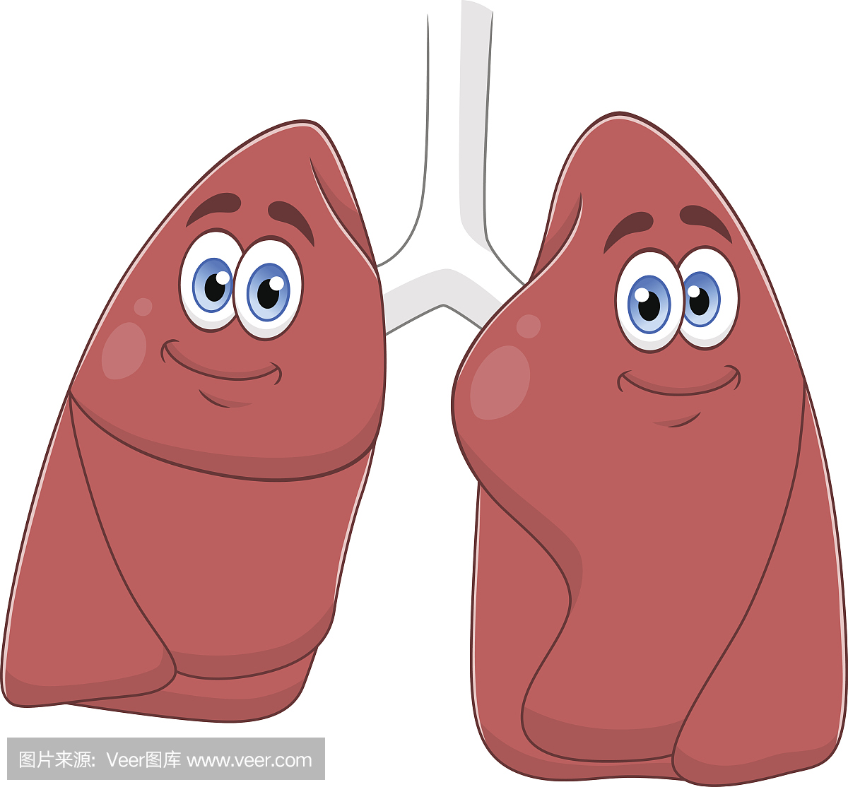 肺部简笔卡通图设计图__医疗保健_生活百科_设计图库_昵图网nipic.com