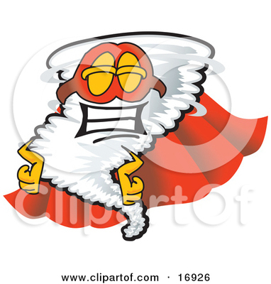 Clipart Picture of a Tornado Mascot Cartoon C Clipart Picture of a Tornado Mascot Cartoon C