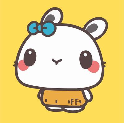 可爱卡通萌兔子图片