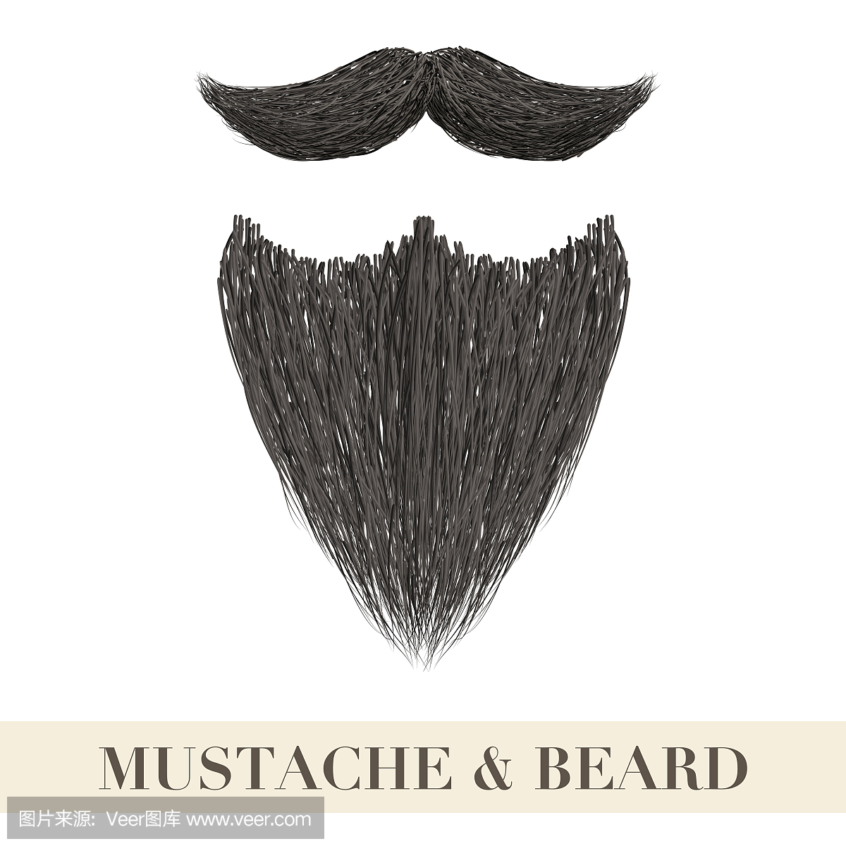 山羊胡,山羊胡子,只留于下颚的胡子,络腮胡子