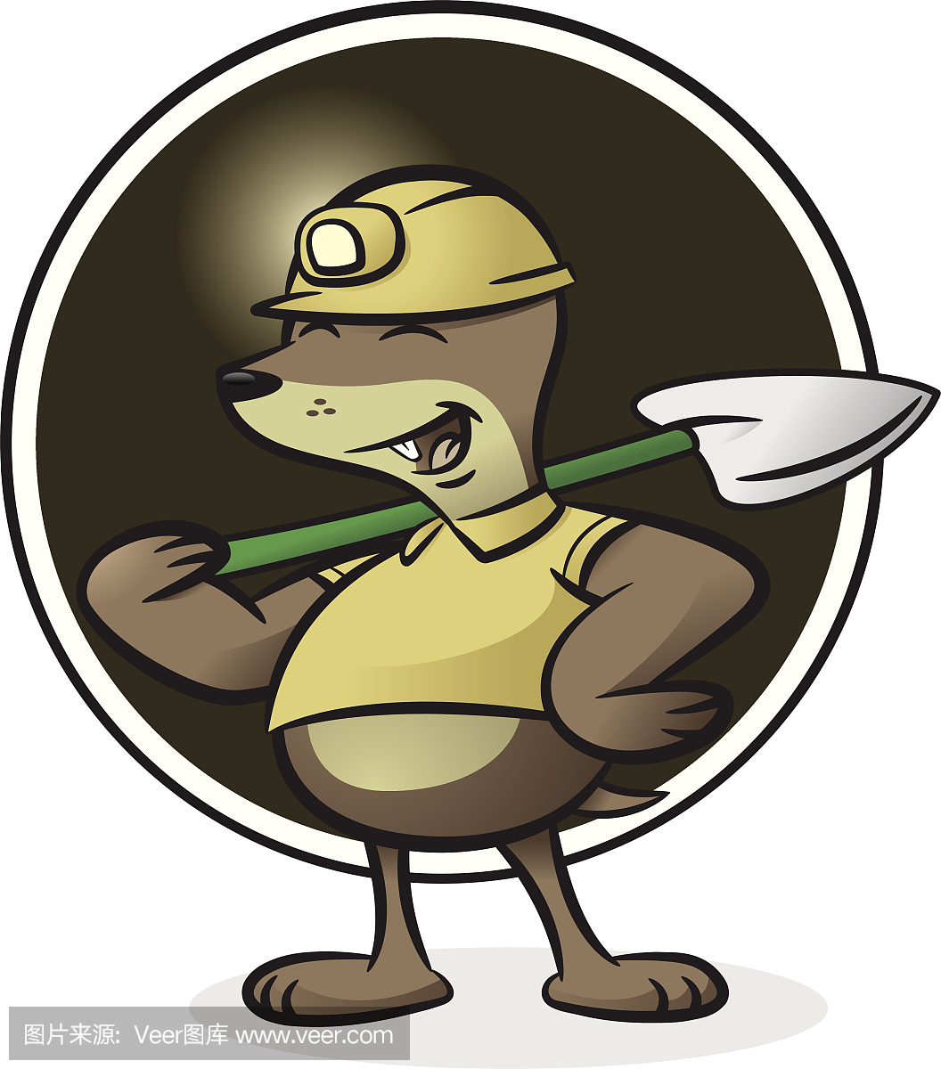 鼹鼠,针鼹鼠,矿工,煤炭工人