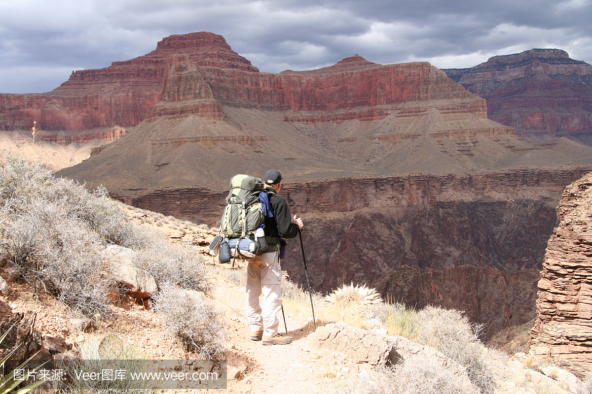 Tonto Trail背包客
