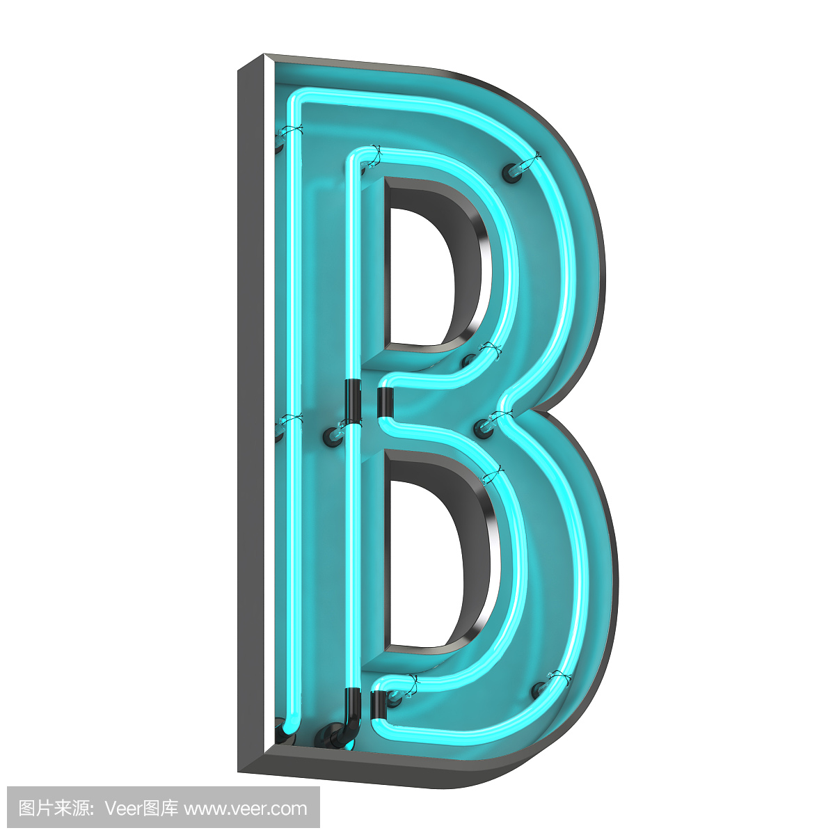 夜晚,金属,英文字母B,符号