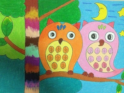 幼儿4岁美术作品创意画 大班幼儿获奖绘画作品_大班园