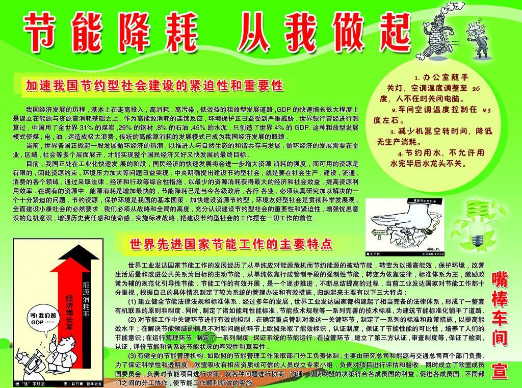 节能节水节电文章"素材_关于节能减排的文章_企业节能增效文章