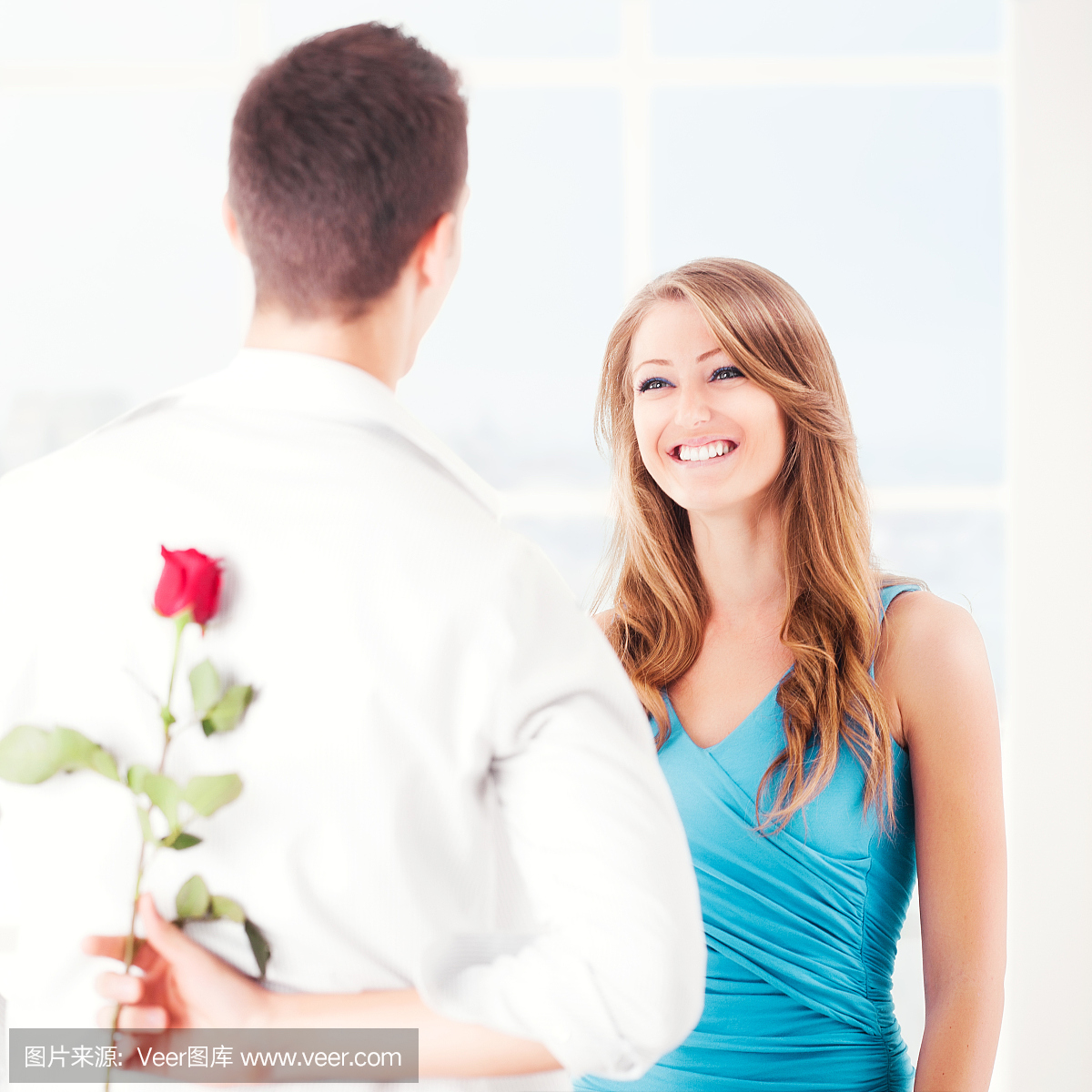 美,美人,伴侣,玫瑰