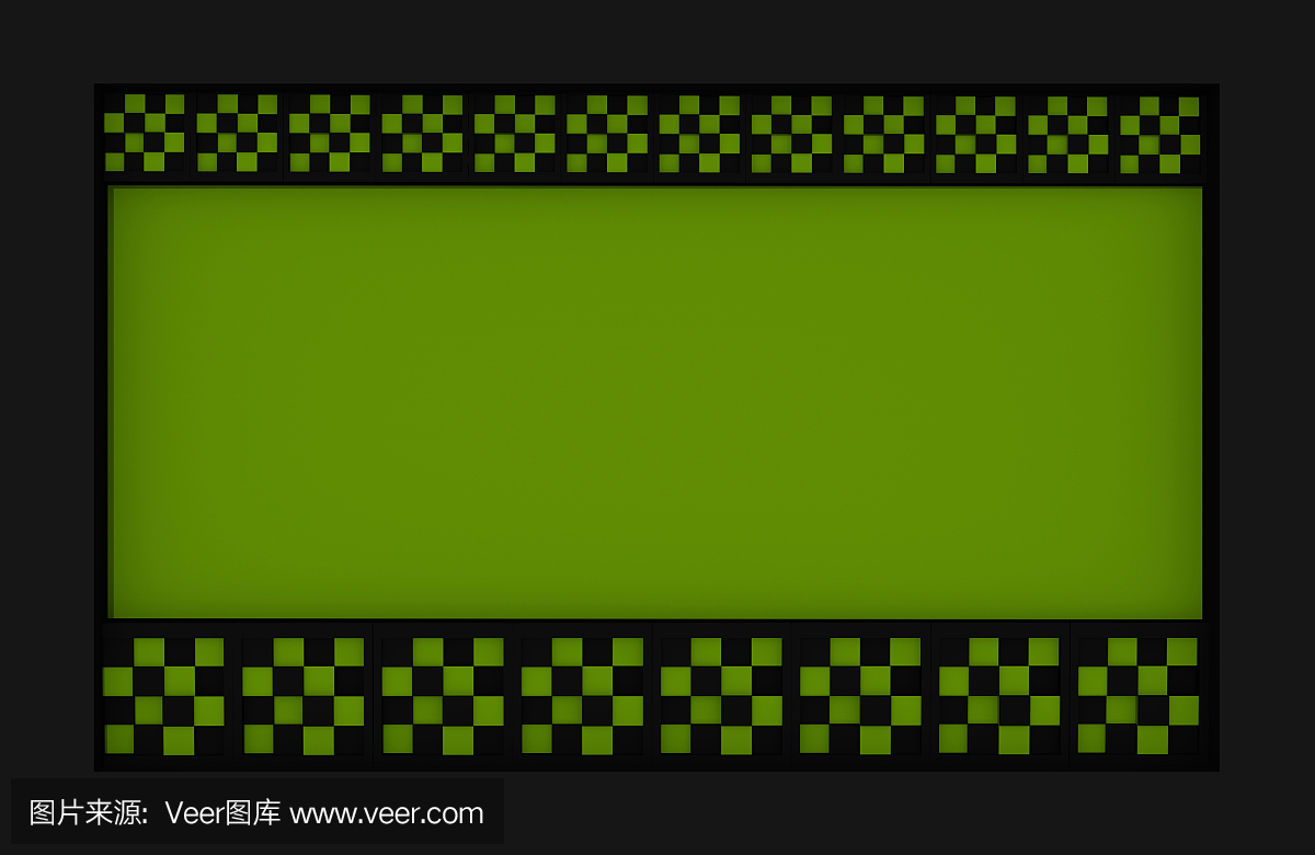 在apfelgrünund schwarz中的抽象背景和Balke