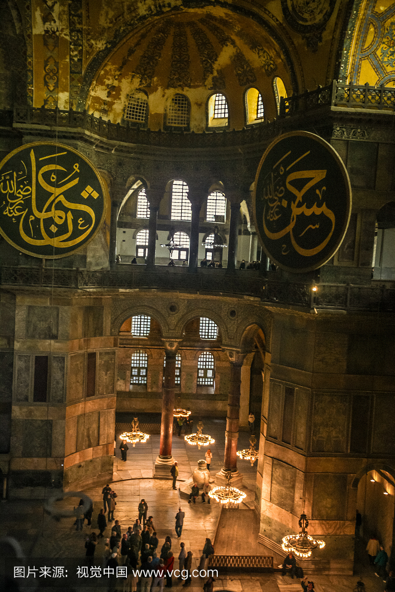 伊斯坦布尔,欧洲,修理,圣索菲亚大教堂
