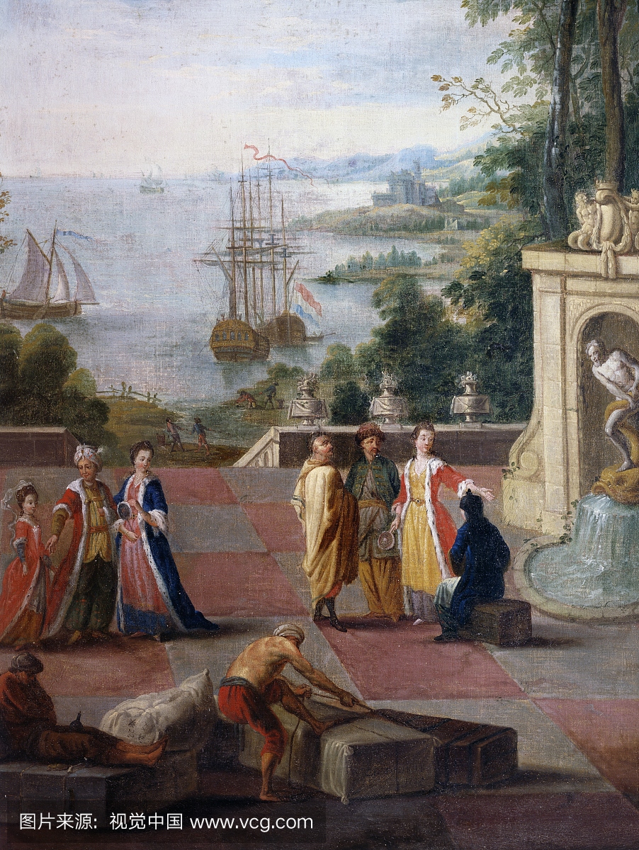 1754年马塞诸塞港入口,Joseph Vernet(1714-1