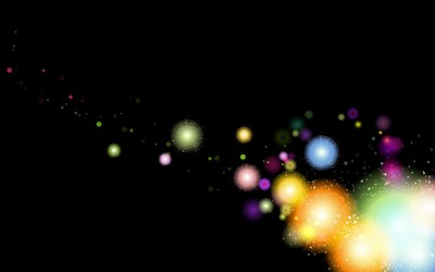 黑色高清梦幻桌面