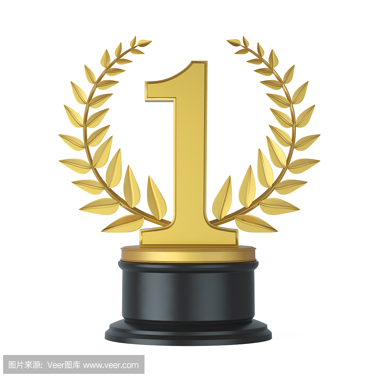 金色第一名奖杯