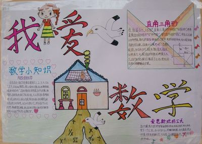 三年级数学手抄报图片大全                    手抄报       内容