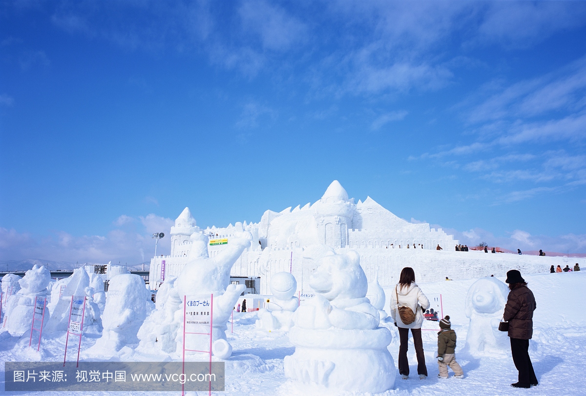雪节,旭川,北海道,日本