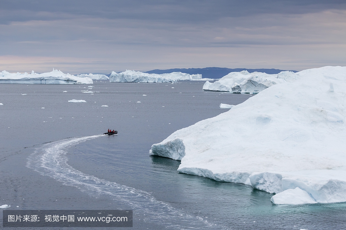 来自伊洛利萨特冰川,联合国教科文组织世界遗
