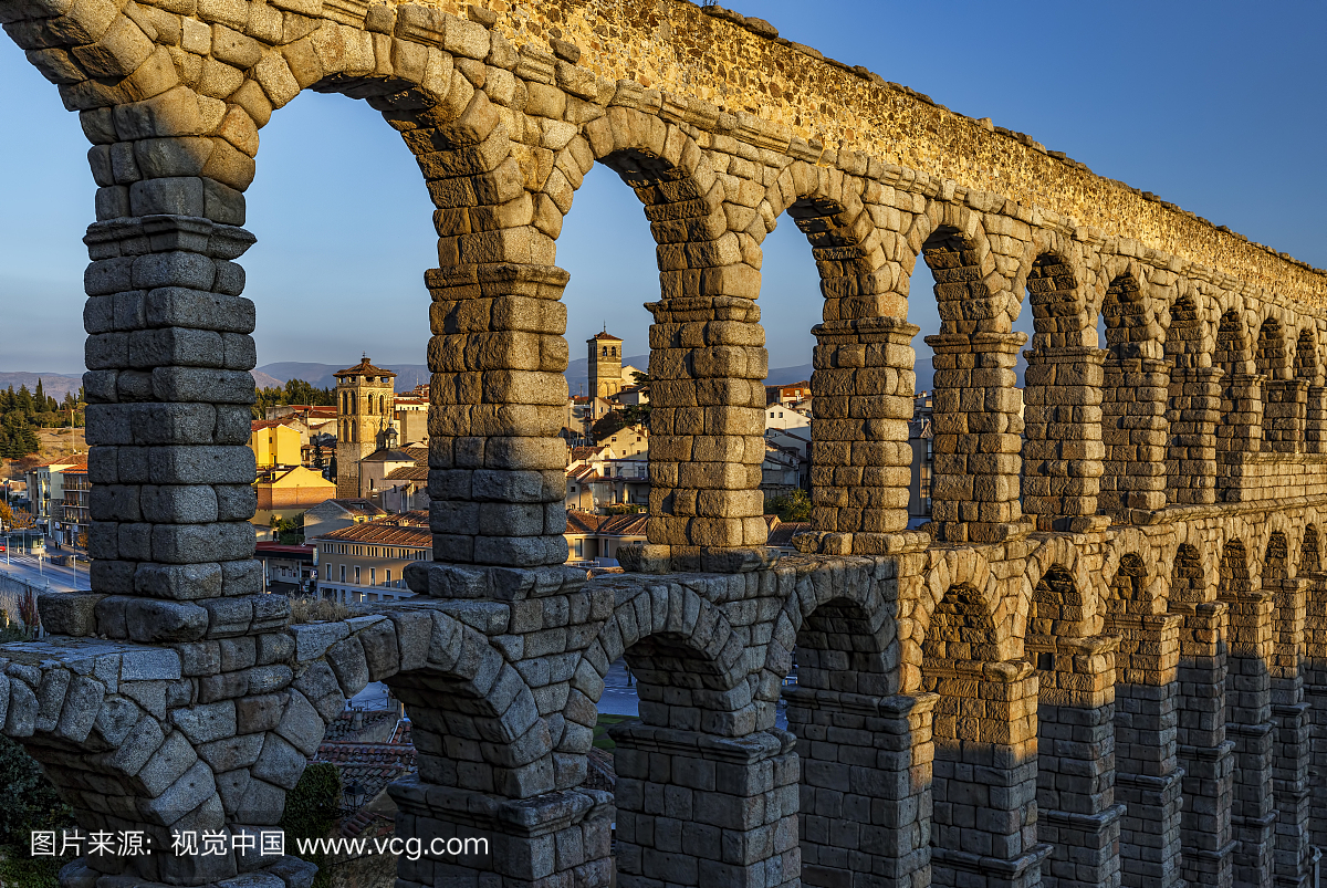 Capvespre a l'Acueducto de Segovia