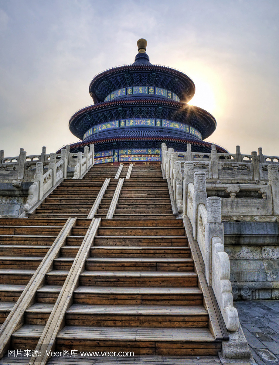 垂直画幅,日落,北京,摄影