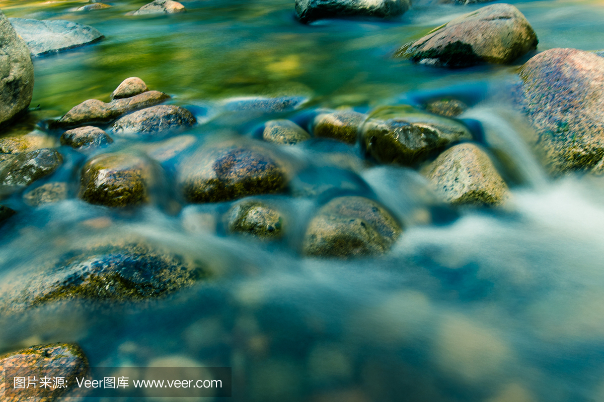 自然,新罕布什,长时间曝光,新英格兰