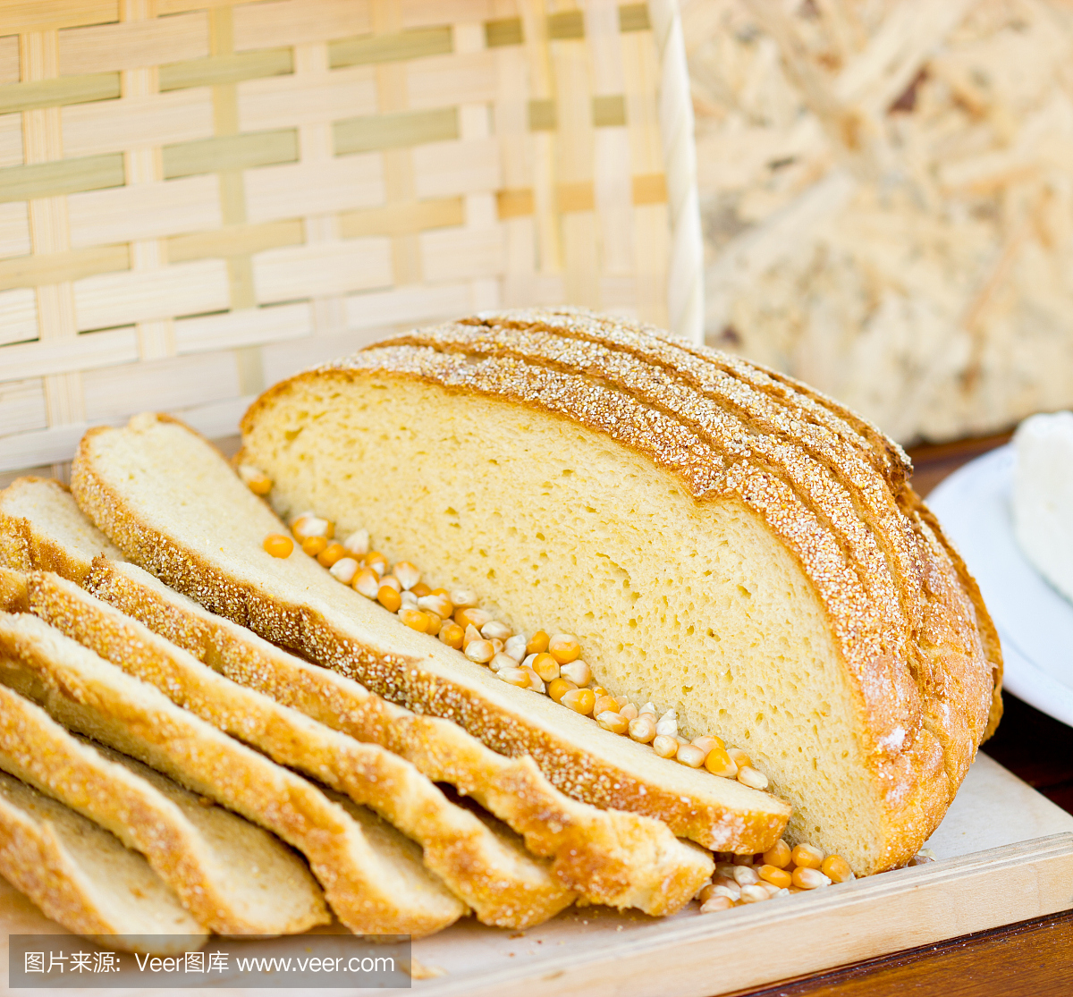 玉米面包,印第安面包,切片吐司,切片面包