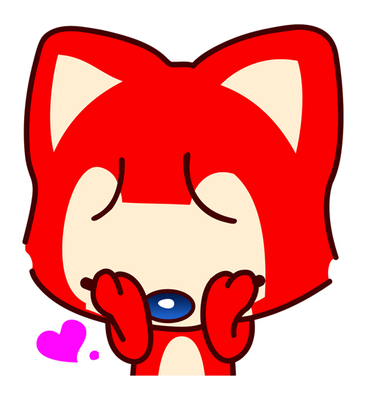 阿狸的卡通表情图片