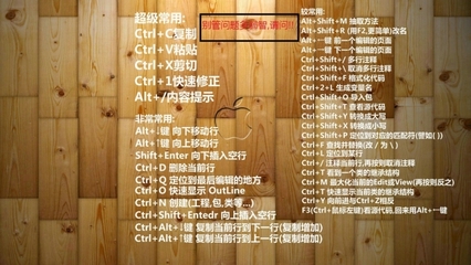 快捷重启键_电脑快捷删除是哪个键_eclpse 注解快捷键